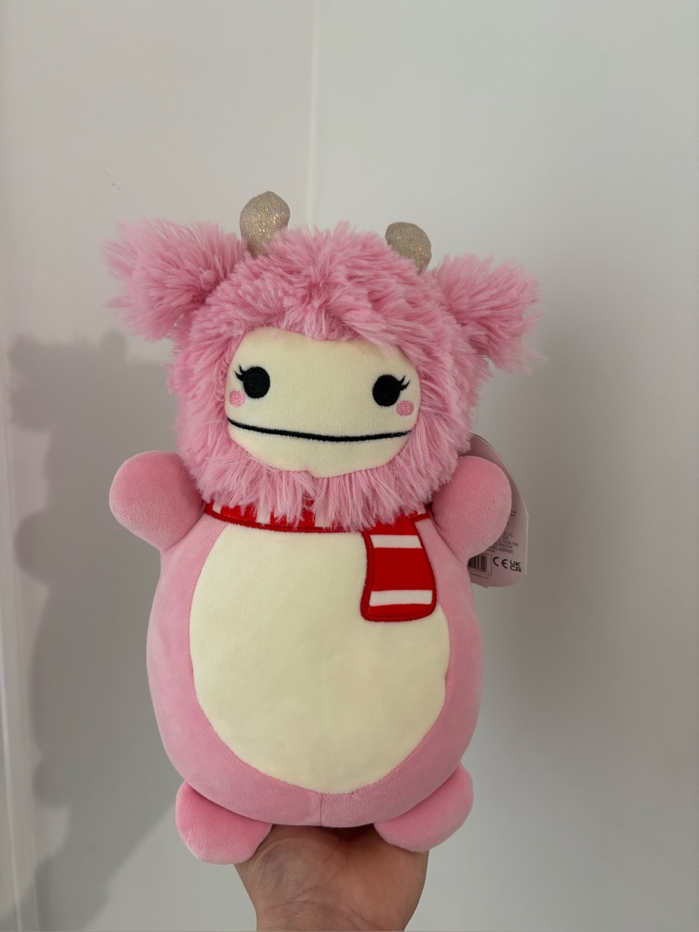 Squishmallows 10” Brina Winter Hugmees Plush NWT